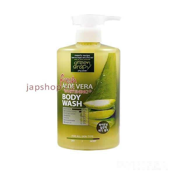  ,   , 510229 GreenGrapy Fresh Aloe Vera Whitening + Body Wash       -   +    , 500 .