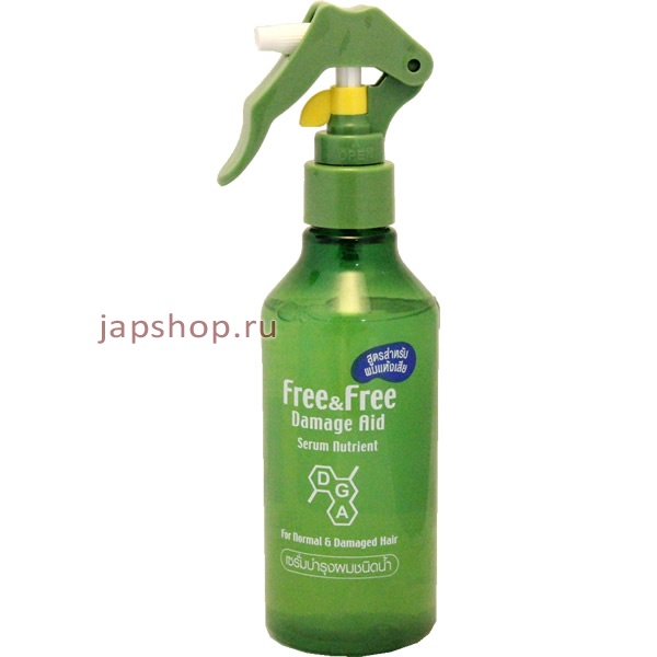   (, , ), 016897 Free Free Serum Hair Treatment Water For Damaged Hair (Green)        , 210 