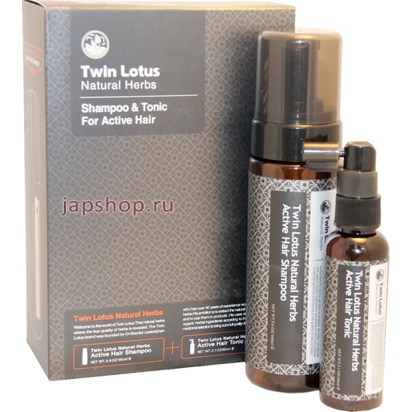     , 300223 Twin Lotus Herbal Active Hair Set       160  +  60 