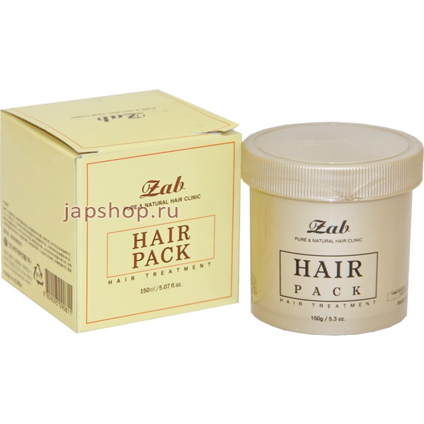  , 090811 Zab Hair Pack Treatment     , 150 