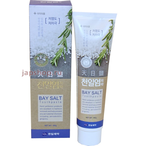  - , , , 591425 Hanil Bay Salt Toothpaste     , (    ), 180 .