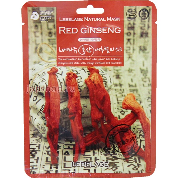 ,  , , 0005060 Lebelage Red Ginseng Natural Mask -      , ,  , 23 