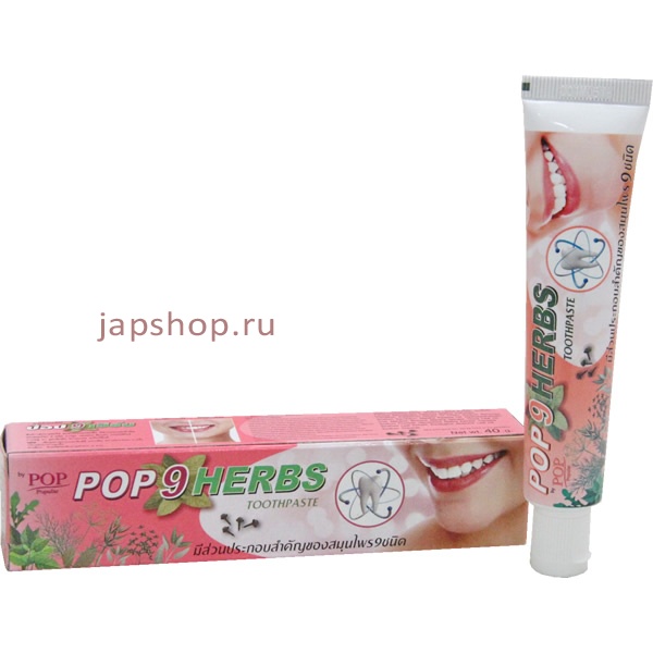  ,  , 003056 POP 9 Herbs Toothpaste   , 9 ,  , 40 