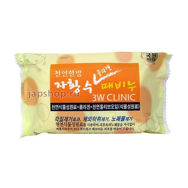  , 3018 3W Clinic Collagen Dirt Soap     , 150 